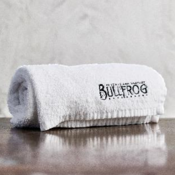 towel bullfrog