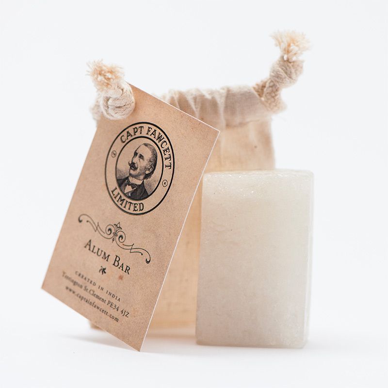 Traditional Alum Bar 90gr Captain Fawcett