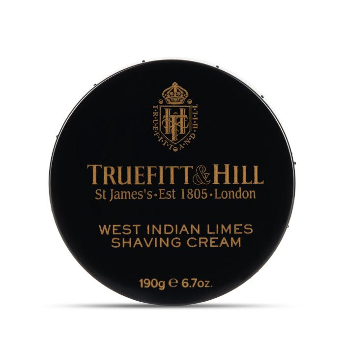 West Indian Limes shaving cream bowl Truefitt & Hill 190 g