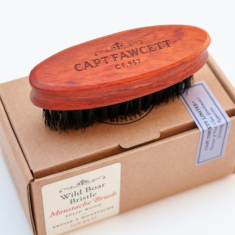 Wild Boar Moustache Brush Captain Fawcett